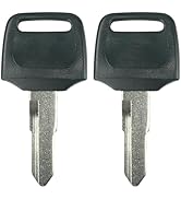 Amazon.com: gradora Motorcycle Blank Uncut Key Duplicate Key